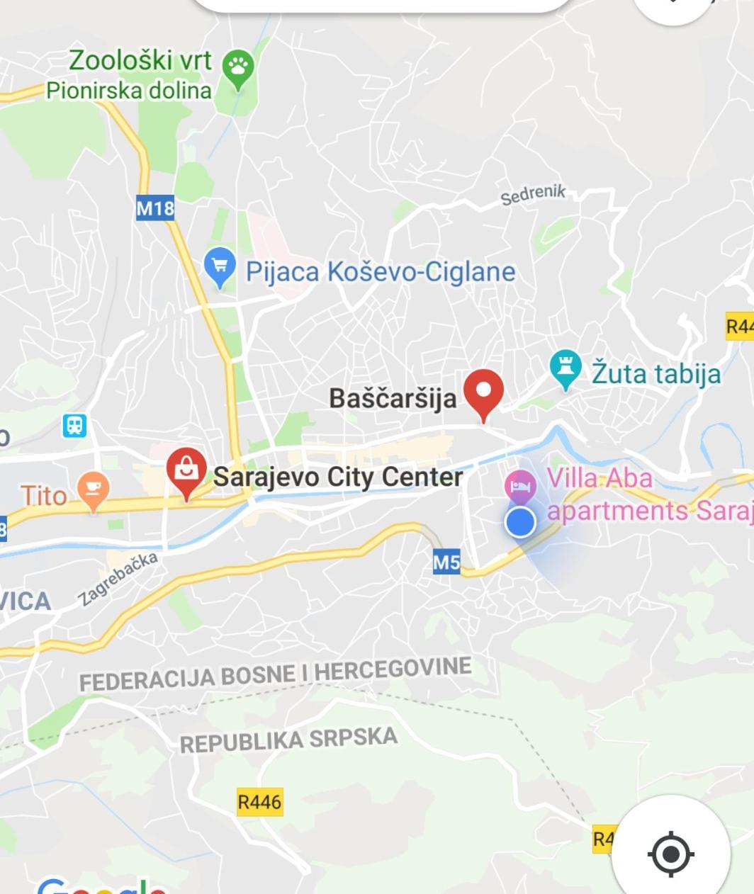 Villa Aba Apartments Sarajevo Ngoại thất bức ảnh